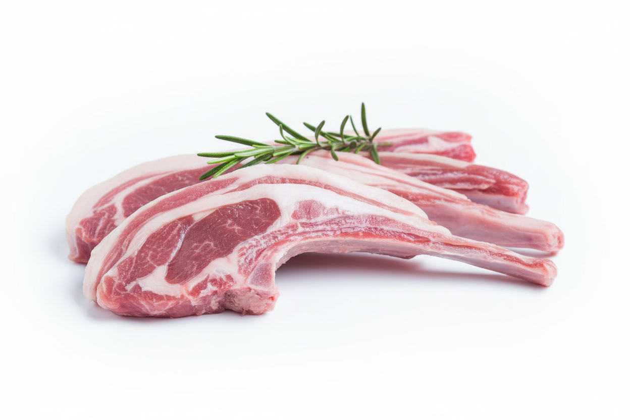 Costillas de Cordero del Pirineo - Listas para Brasa