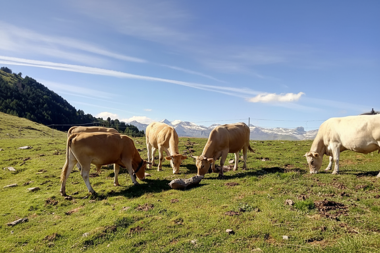 Vacas Pirineo mejorada